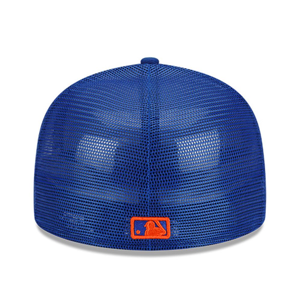 MAZ-New Era Gorros MLB 59Fifty New York Mets Blue/Orange/Grey
