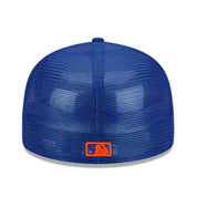 MAZ-New Era Gorros MLB 59Fifty New York Mets Blue/Orange/Grey