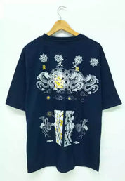 Remera Masculino  Oversized Japan sky Azul Marino
