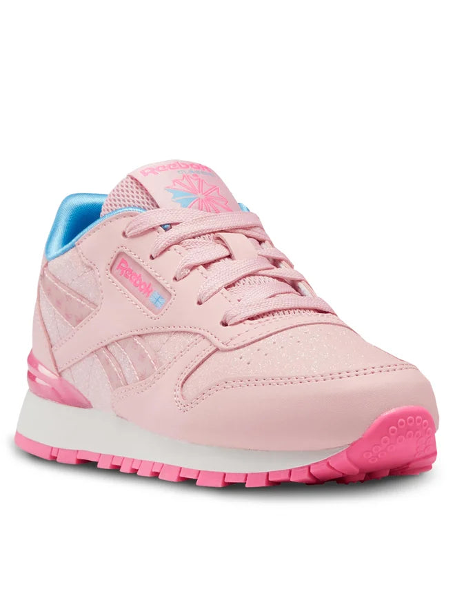 HR0648  Reebok Running Femenino Classic Leather Step N Flash Pink Glow/Pink Glow/Atomic Pink